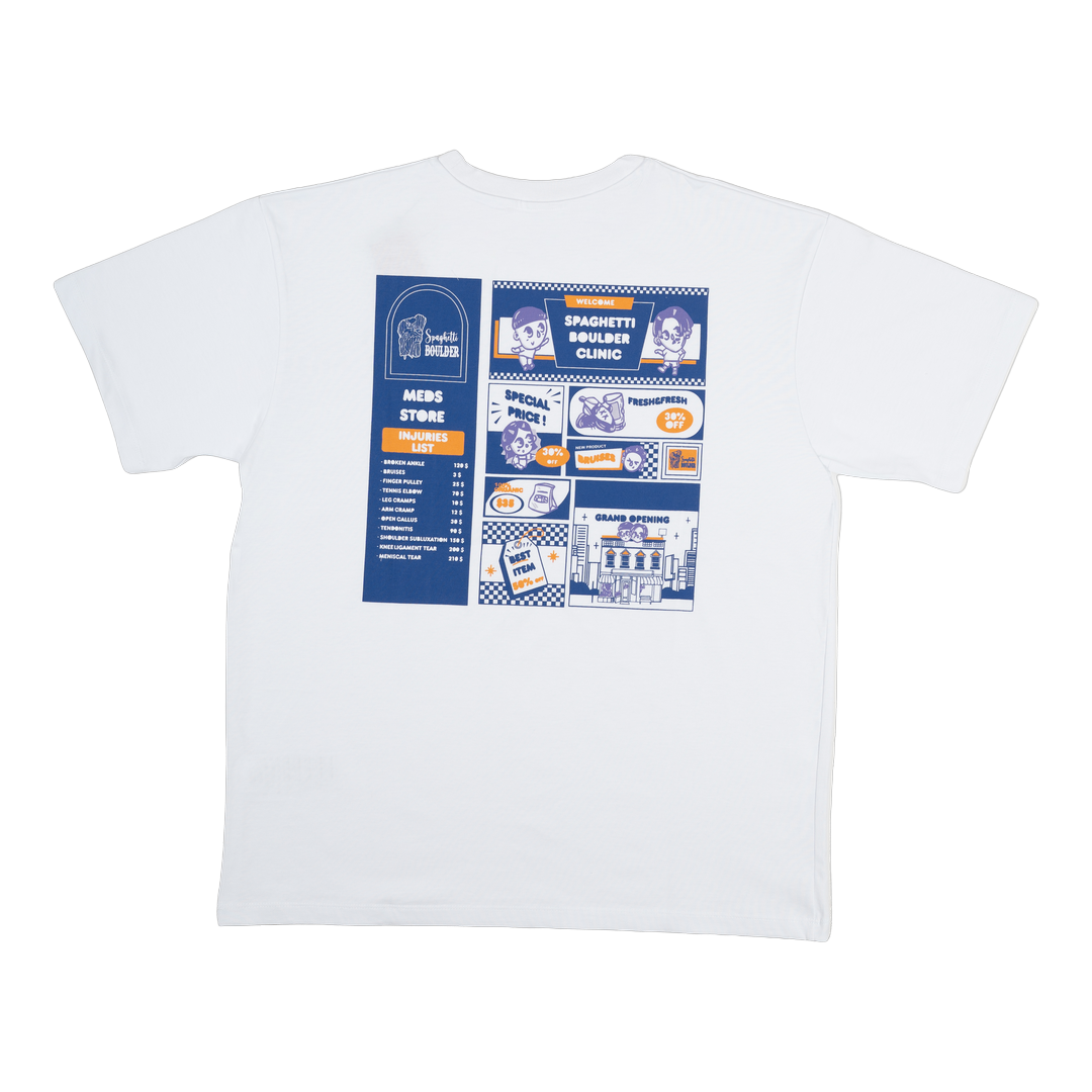 Spaghetti boulder t-shirt uomo CLINIC SS
