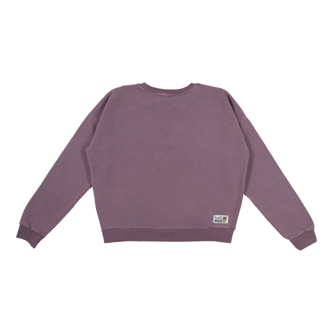 Spaghetti Boulder felpa donna FONT